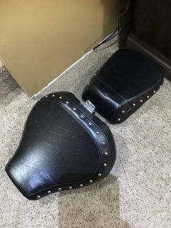 Motorcycle Seat and Backrest