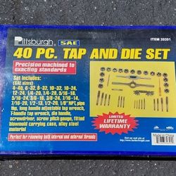 Pittsburgh SAE 40 PC. TAP AND DIE SET