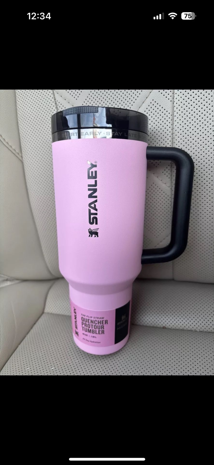 Messi x Stanley 1913 Collection 40 oz. Quencher ProTour Flip Straw Tumbler