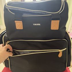 Black Nail Tech Professional Organizer Bag