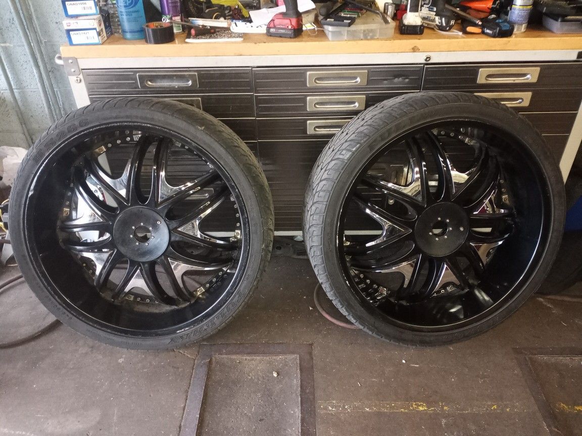 26 Inch Rims Good Tires