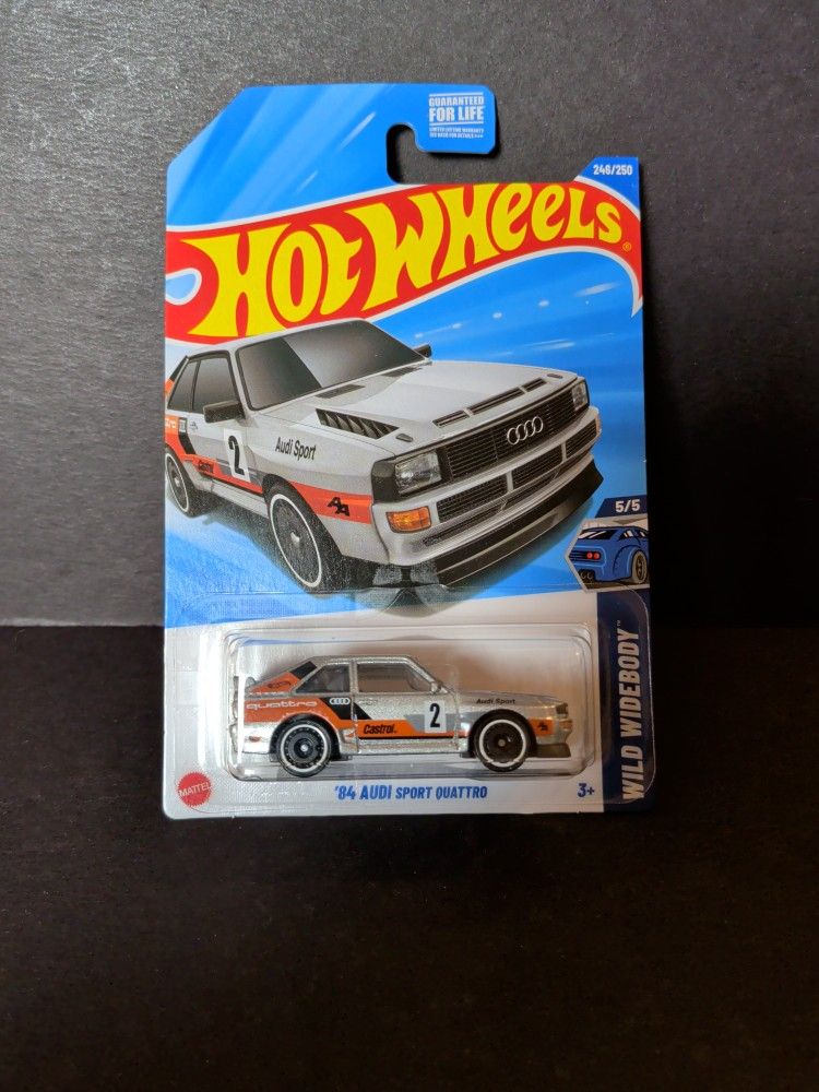 Hot Wheels Treasure Hunt Wild Widebody '84 Audi Sport Quattro