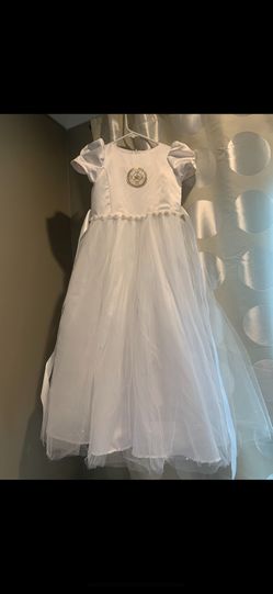 First Holy  Communion White Dress And Accesories