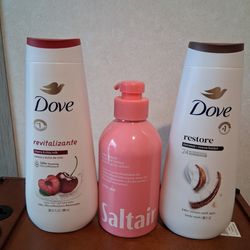 Dove/Saltair Body Wash- All New