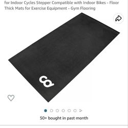 New Exercise Bike Mat