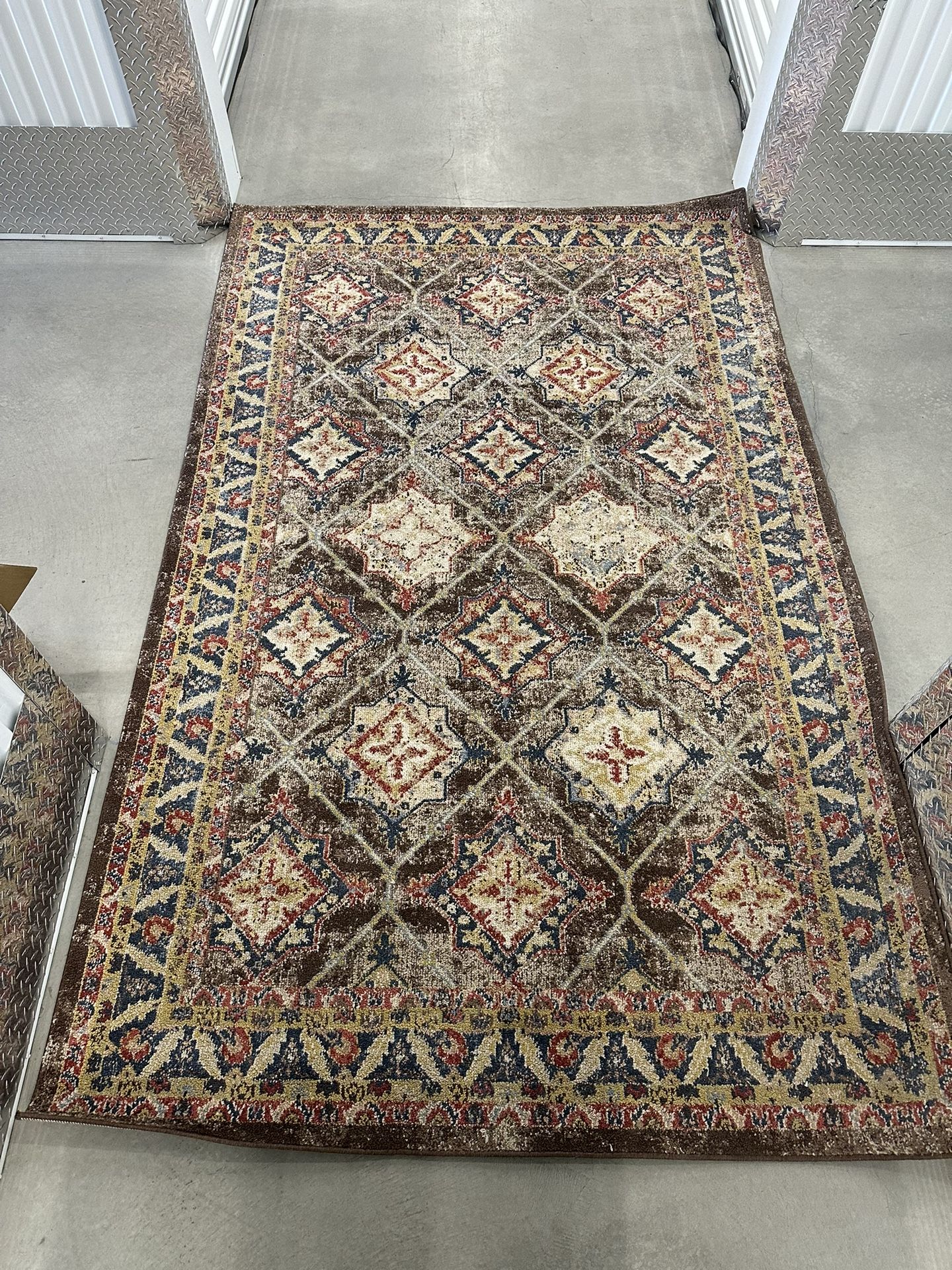 Brown Oriental Rug