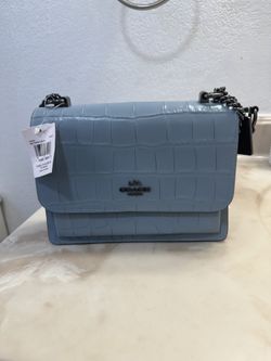 Coach Klare Leather Crossbody Bag, QB/Cornflower