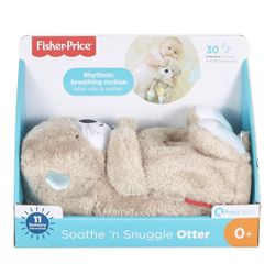 B113 Fisher-Price Baby Toy Soothe 'n Snuggle Otter Portable Plush Sound Machine