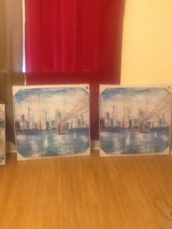 3 canvas pictures