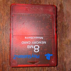 8mb Sony Ps2 Memory Card.