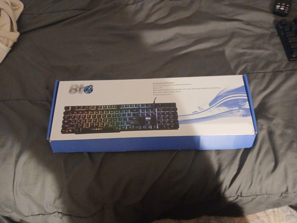 100% Keyboard Light Up Rainbow