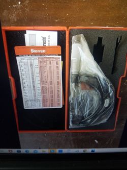 Micrometer 0-1" Starrett  New $130