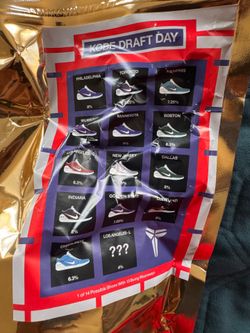 Kobe 4 Protro Draft Pick size 7.5 men’s