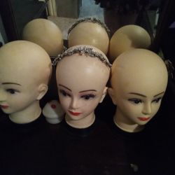 Three Mannequin Heads