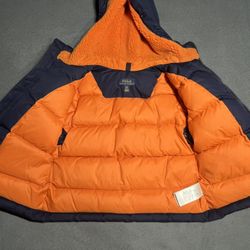 Polo Ralph Lauren Down Alaska Blue Puffer Jacket - Size 2/2T