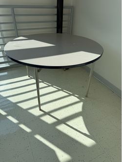 Adjustable Height Round Activity Tables – 48” (25 Available) – $110 Each