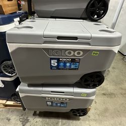 Igloo Max Cold Roller Cooler 90qt 137 Can 