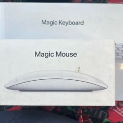 Magic Mouse And Keyboard Set