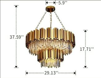 New chandelier with box