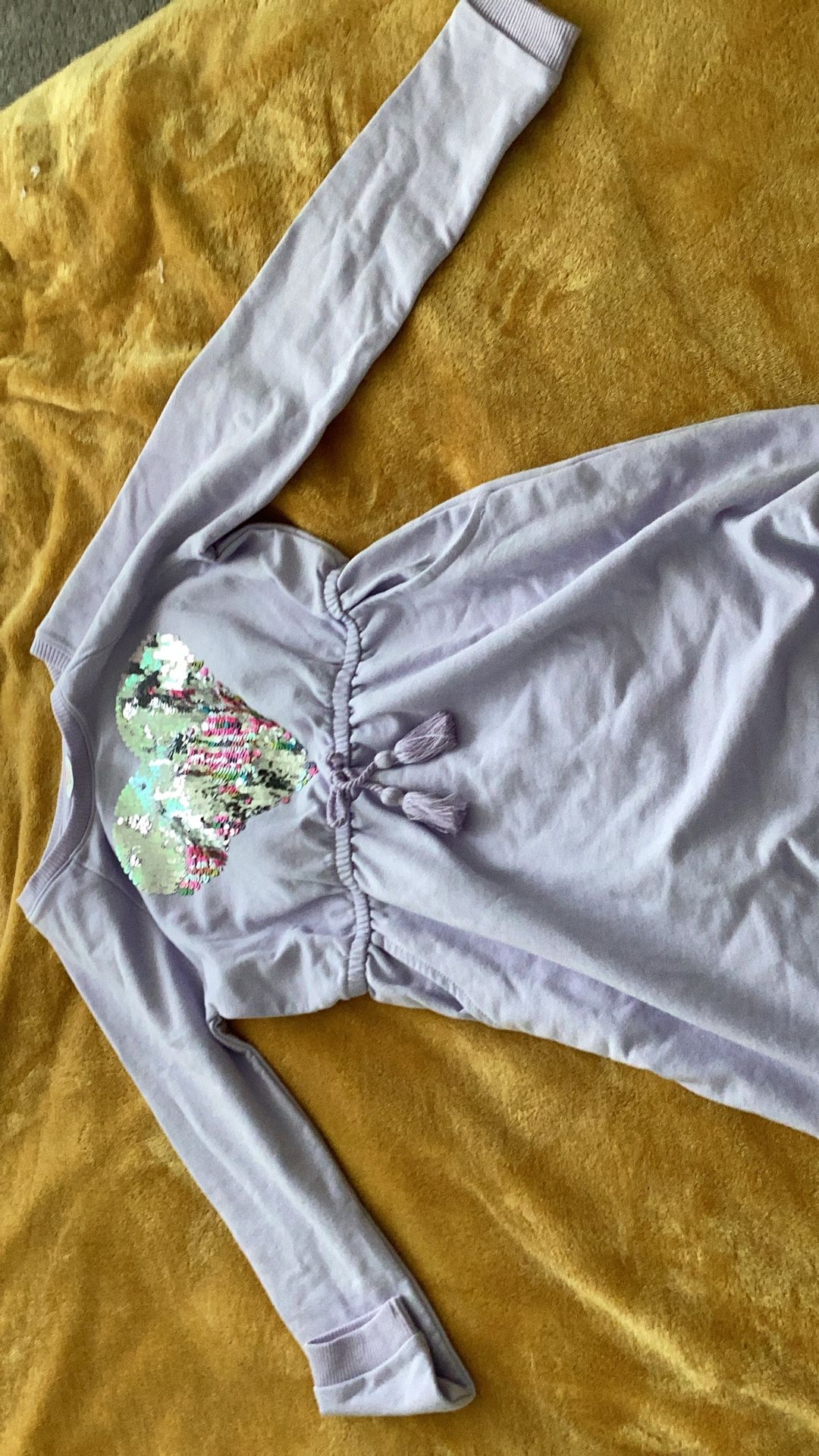 Purple Dress For Little Girls
