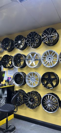 COMPACT CAR WHEELS AND TIRES $40 DOWN