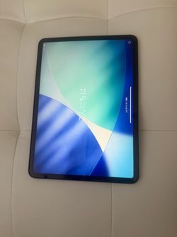 Apple iPad Pro Tablet 11 inch (4th generation) 256gb Grey Color with Apple Pencil, screen protector and case.