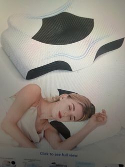 Cervical Pillow for Neck Pain Relief, Hollow Design Odorless Memory Foam Pillows