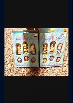 Set of 2 Easter Jubilee Easter Polyresin Ornaments Packs