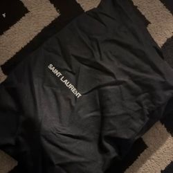 Saint Laurent Navy Blue Sneakers