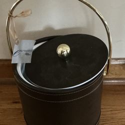 Brown And Gold Ice bucket