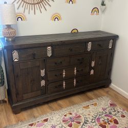 Wood Dresser 