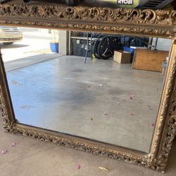 Mirror Large Antique 