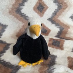 TY Beanie Baby Collection Baldy The Eagle Retired 1996 PE #4074 Vtg