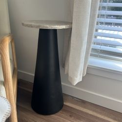 Real Marble Side Table 