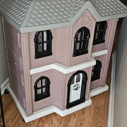 Vintage Little Tikes Just My Size Barbie House Play House