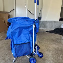 Stair Climbing Grocery Cart