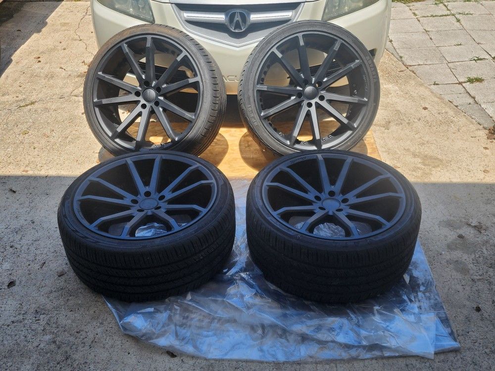 20" Black Wheels