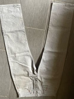 Light Gray Denim Jeans 501
