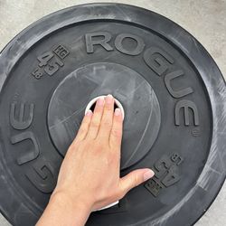 Rogue 45lb plus olympic barbell