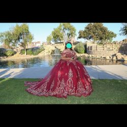 VESTIDO DE 15 AÑOS OH 16 OH PARA EVENTOS DE PRINCESAS ESTA NUEVO 
