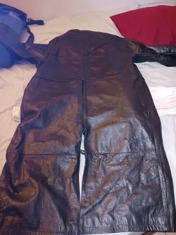 Leather Kings Trench Coat