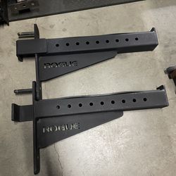 Rogue Saml-24 Monster Lite Safety Spotter Arms… Home Gym Fitness…. $100 Price is Firm!!!!