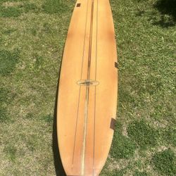 Vintage Surfboard Hansen Cardiff 9’ 10”d