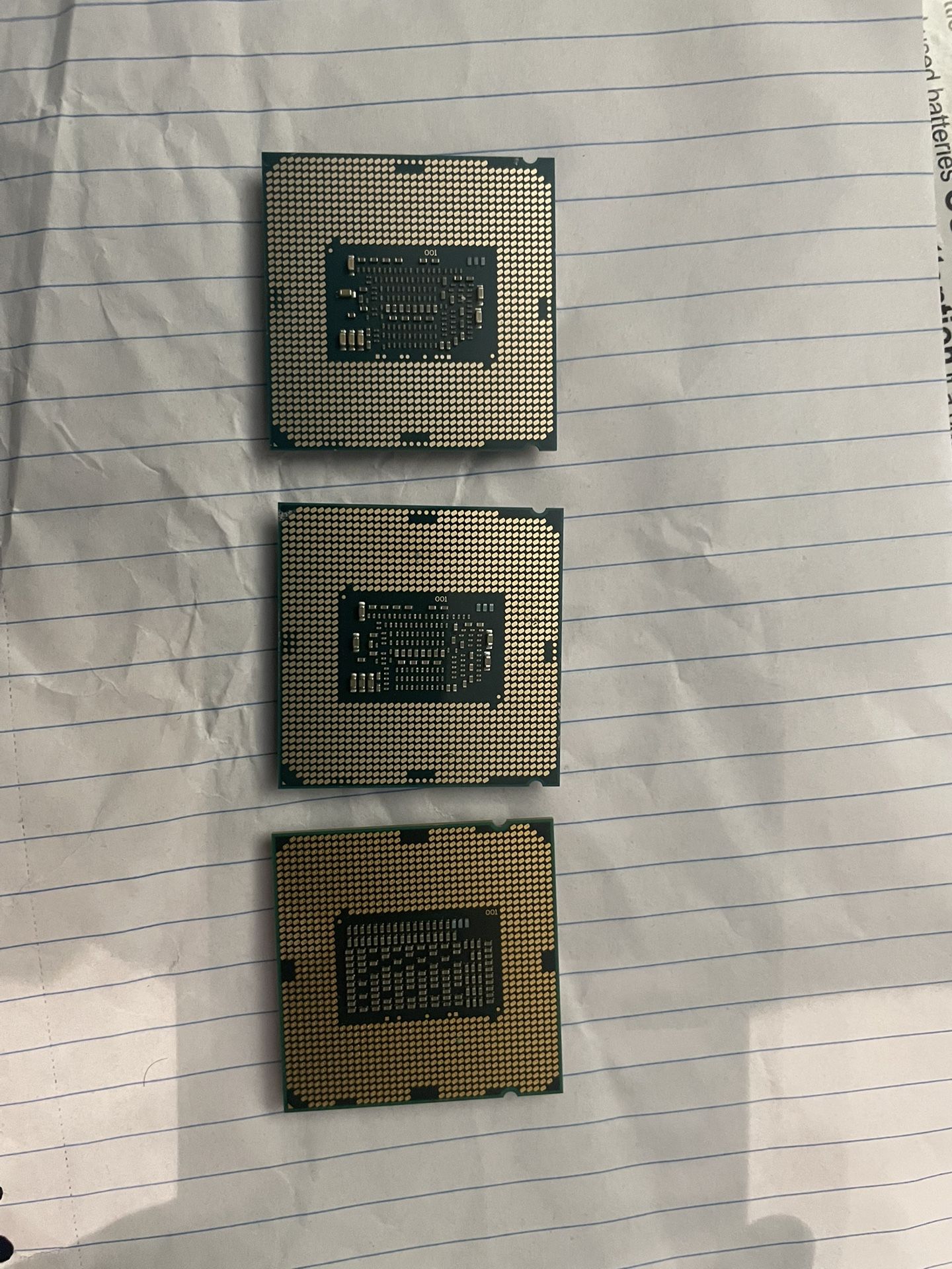 Intel CPU 1151,1155 Socket (i3,i5)