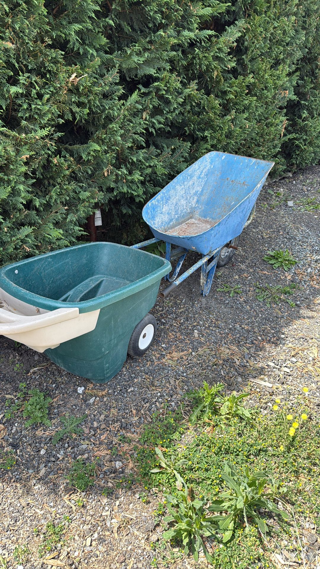 Two Wheel Barrels