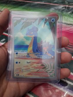 Misty's Lapras Pokémon Card