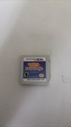cooking mama 4- nintendo 3ds game