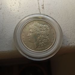 Silver 1890 Morgan Silver Dollar - Vintage & collectibles | Color: Silver VF