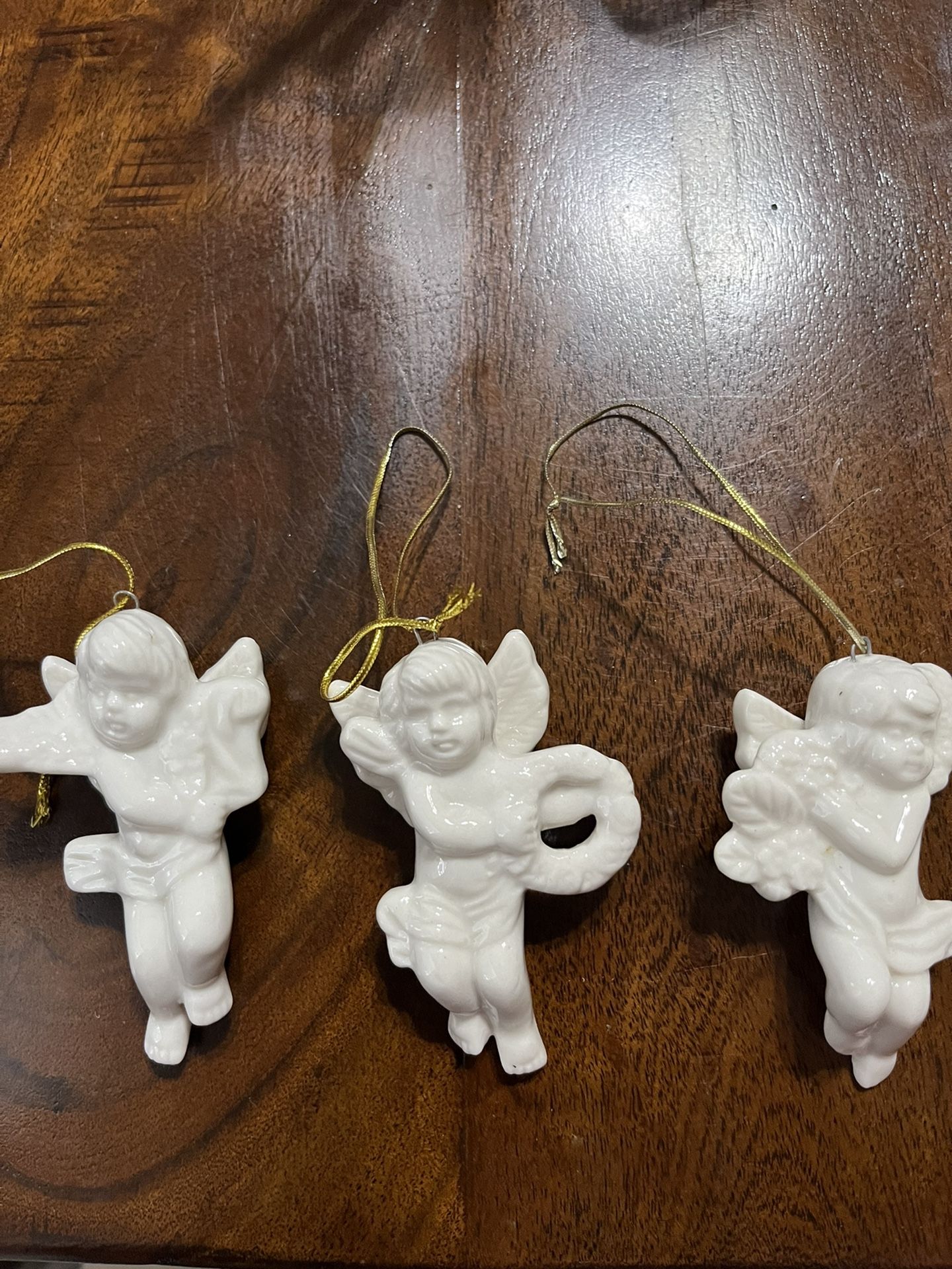 Cherubs Christmas Ornaments 