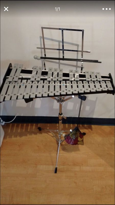 Pear Xylophone with case cost $200+